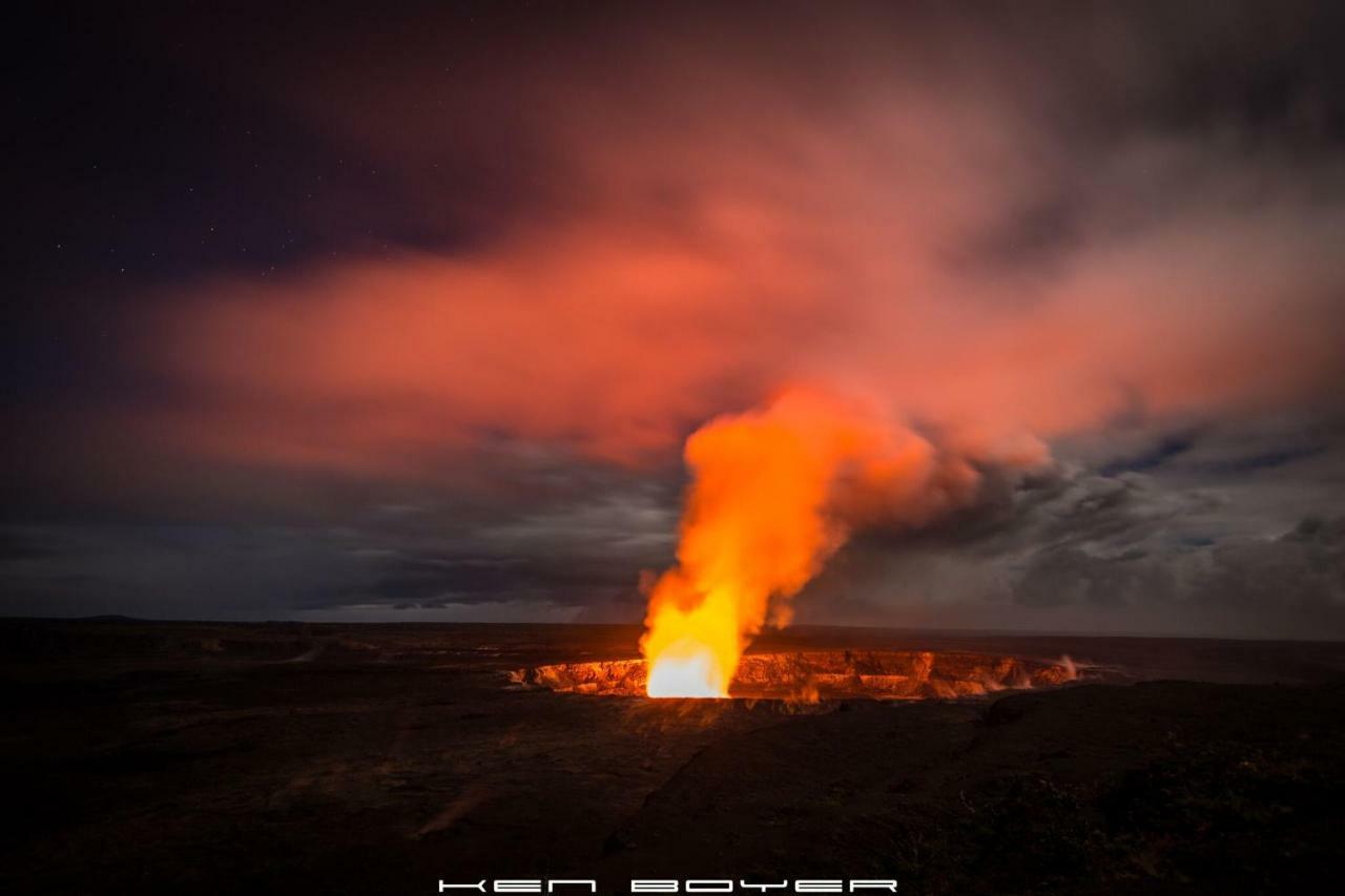 'Ama'U Lani Cottage Volcano Bagian luar foto