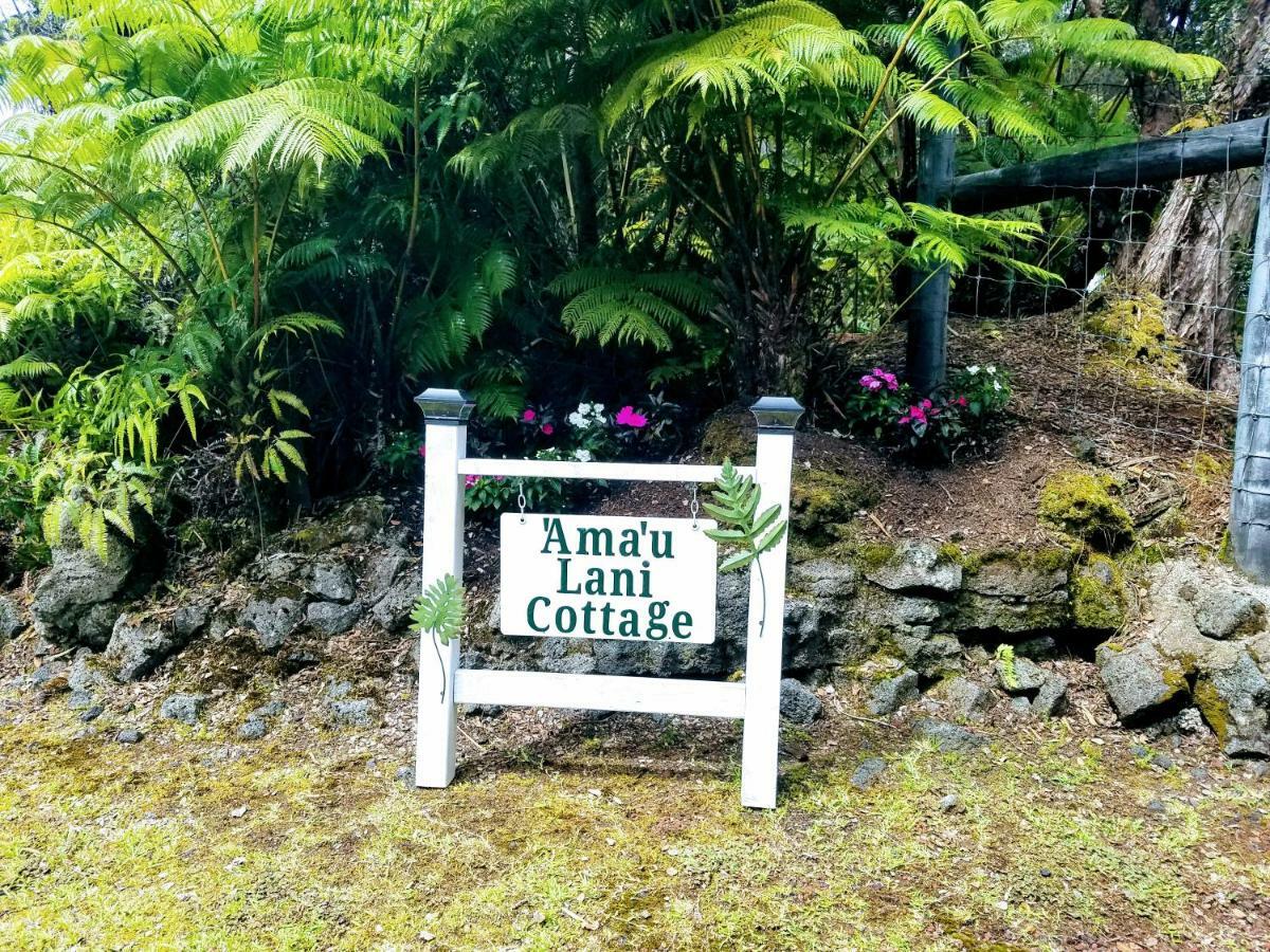 'Ama'U Lani Cottage Volcano Bagian luar foto